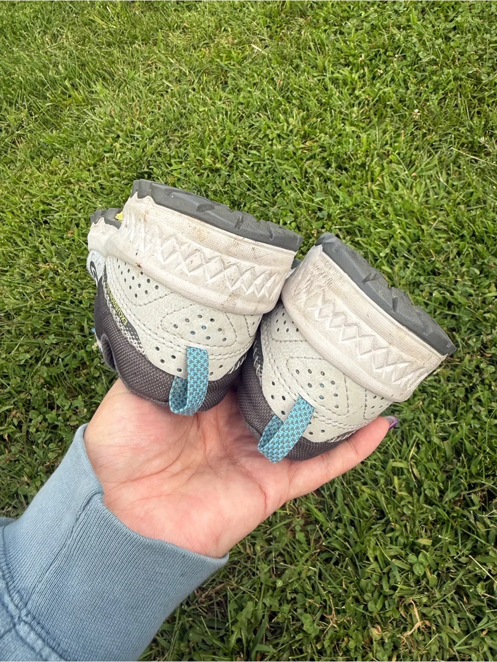 Saucony Women’s Excursion TR Running Trail Shoes Gray Blue Size 5.5